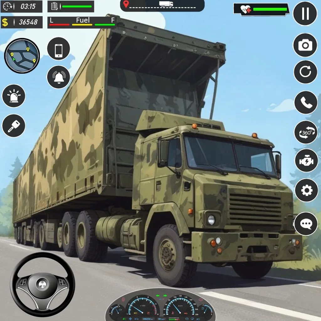Aрмия грузо симулятор вождения