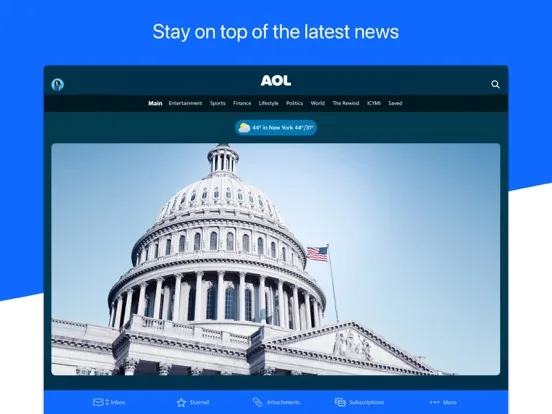 AOL: noticias, correo y más screenshot 3