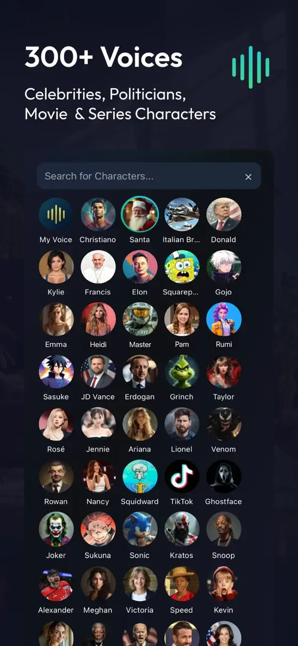 Voices AI: Зміни свій голос screenshot 3