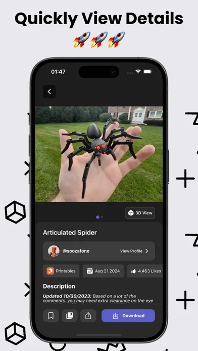 3D GO | 3D-печать Printables screenshot 2