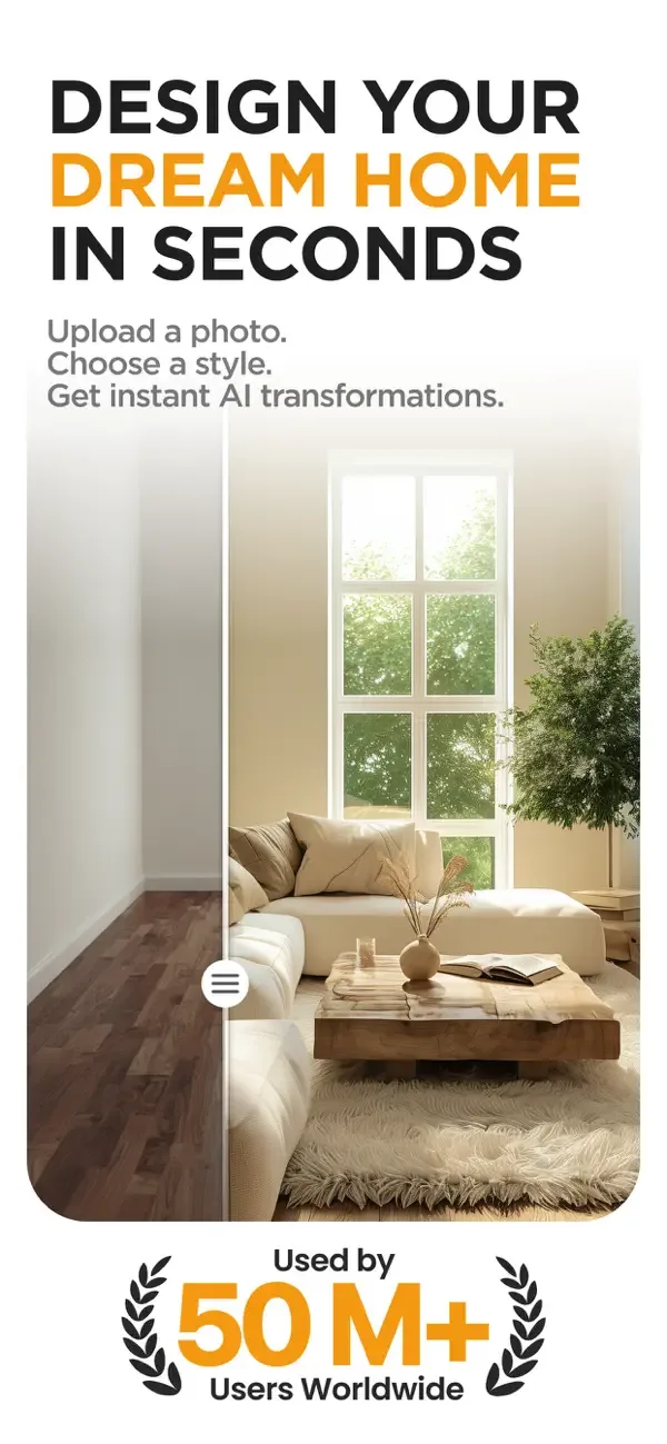 Home AI - diseño de interiores screenshot 1