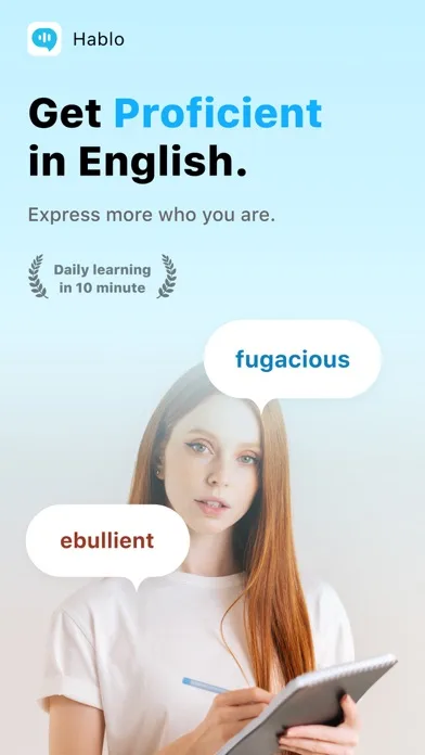 Hablo: Aprender idioma Inglés screenshot 1