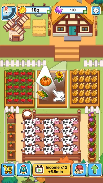 Idle Food Bar: Olivia & Oliver screenshot 4