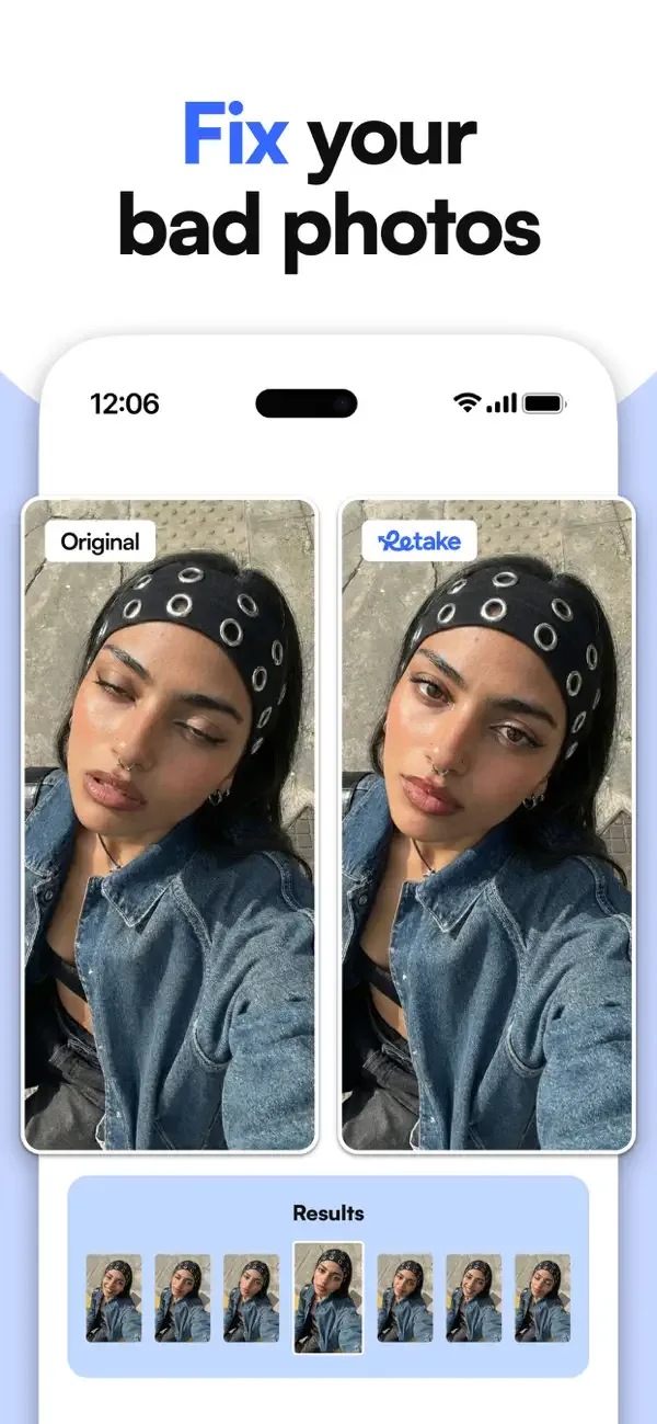 Retake: Редактор фото и селфи screenshot 4