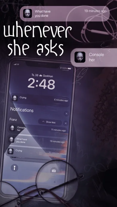 Франц: визуальная новелла screenshot 5