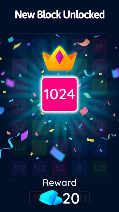 2048 Blast: Слияние Чисел 2248 screenshot 4