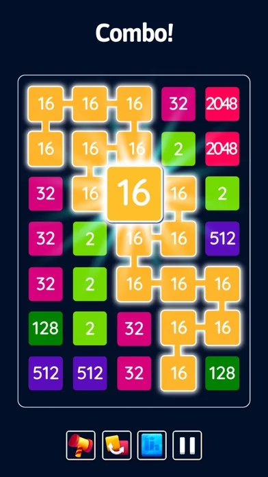 2048 Blast: Слияние Чисел 2248 screenshot 5