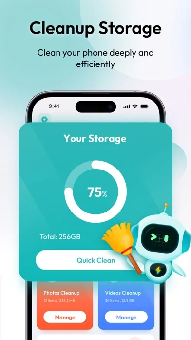 Cleaner ： Очистка телефона screenshot 1