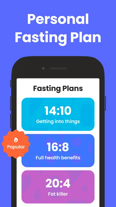 Intermittent Fasting App Timer screenshot 2