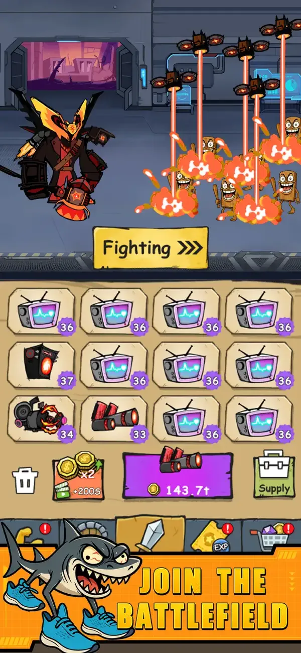 Blsde Clash: Монстр стрелялки screenshot 3