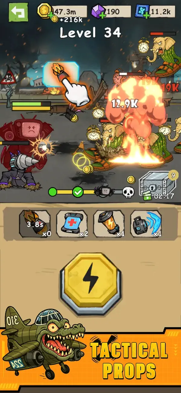 Blsde Clash: Монстр стрелялки screenshot 4