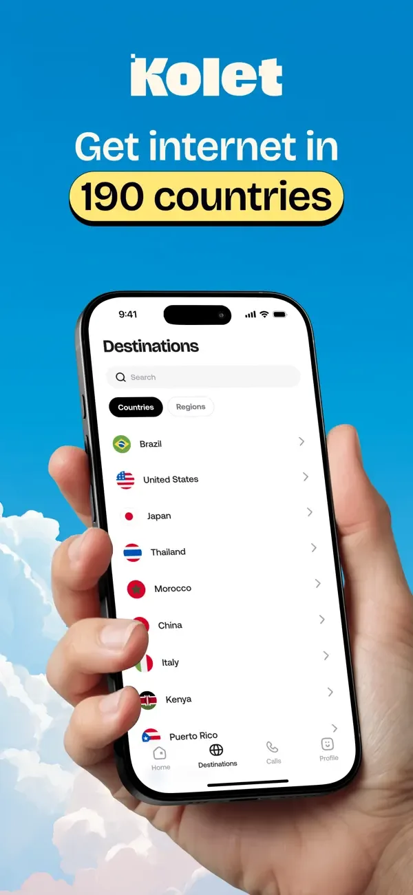 Kolet: eSIM para viajeros screenshot 1