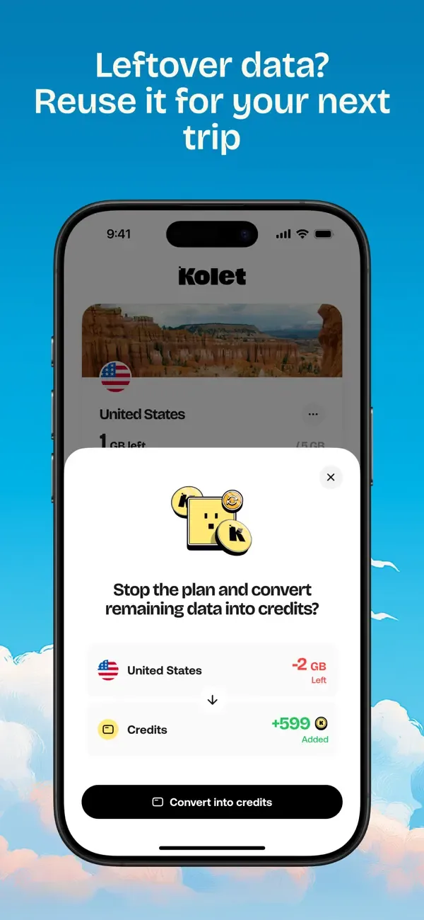 Kolet: eSIM para viajeros screenshot 4