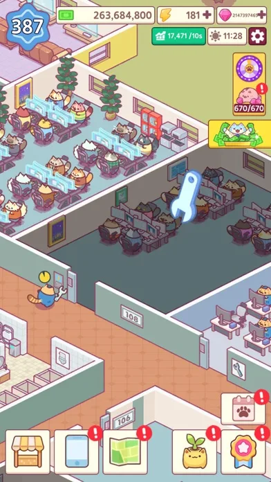 Office Cat: Тайкун Идл screenshot 5