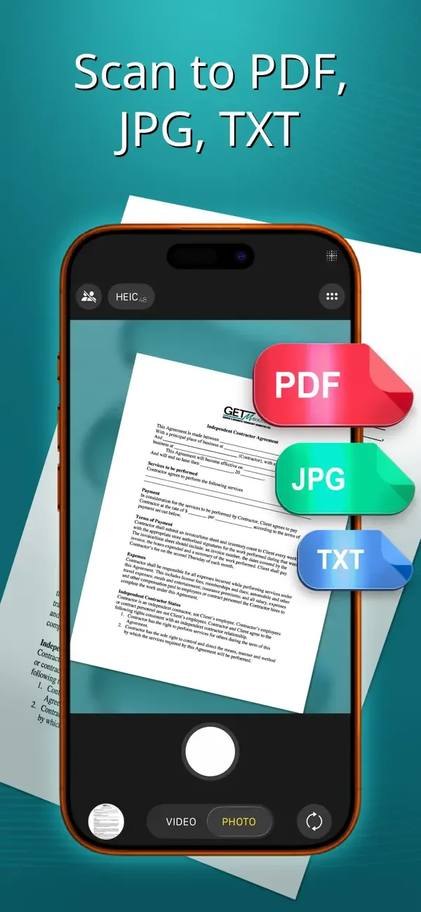 True Scanner - Сканер PDF screenshot 1