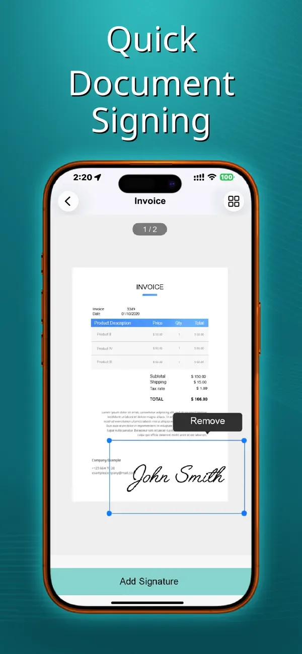 True Scanner - Сканер PDF screenshot 5