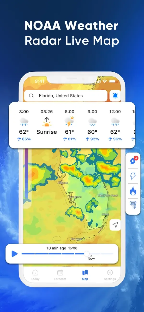 NOAA Weather Alerts & Forecast screenshot 1