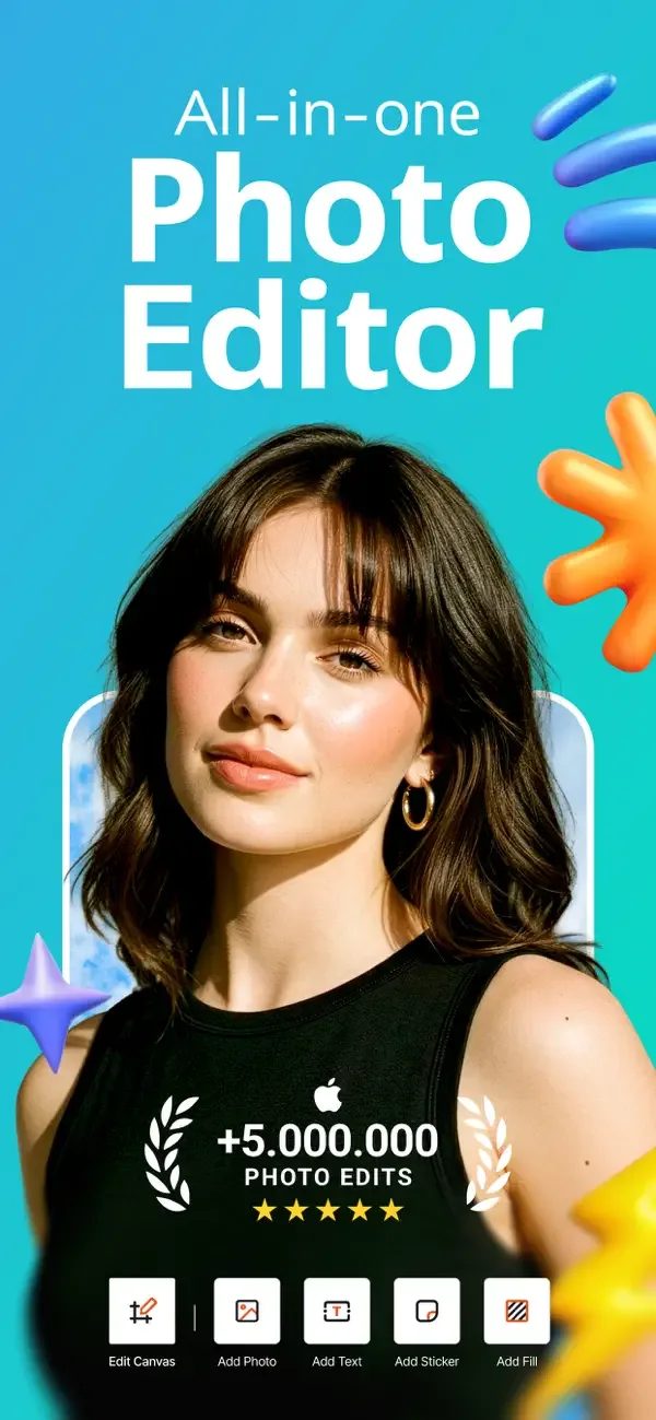 Image Editor・AI Photo Enhancer screenshot 1