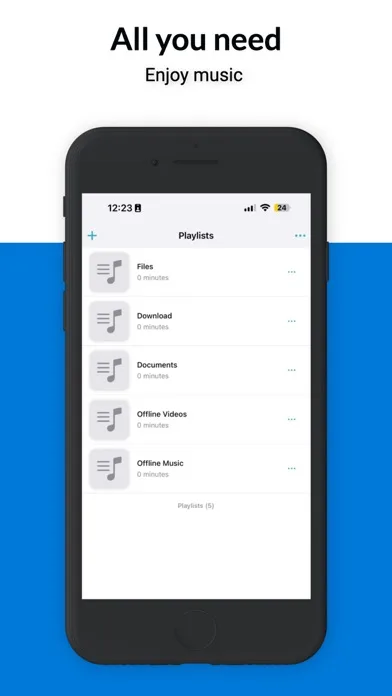 Manager Music – офлайн плеер screenshot 1