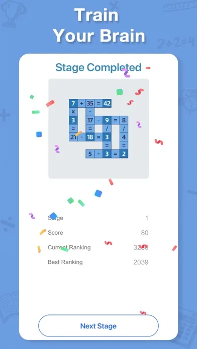 Aged Crossmath-juego de puzzle screenshot 3
