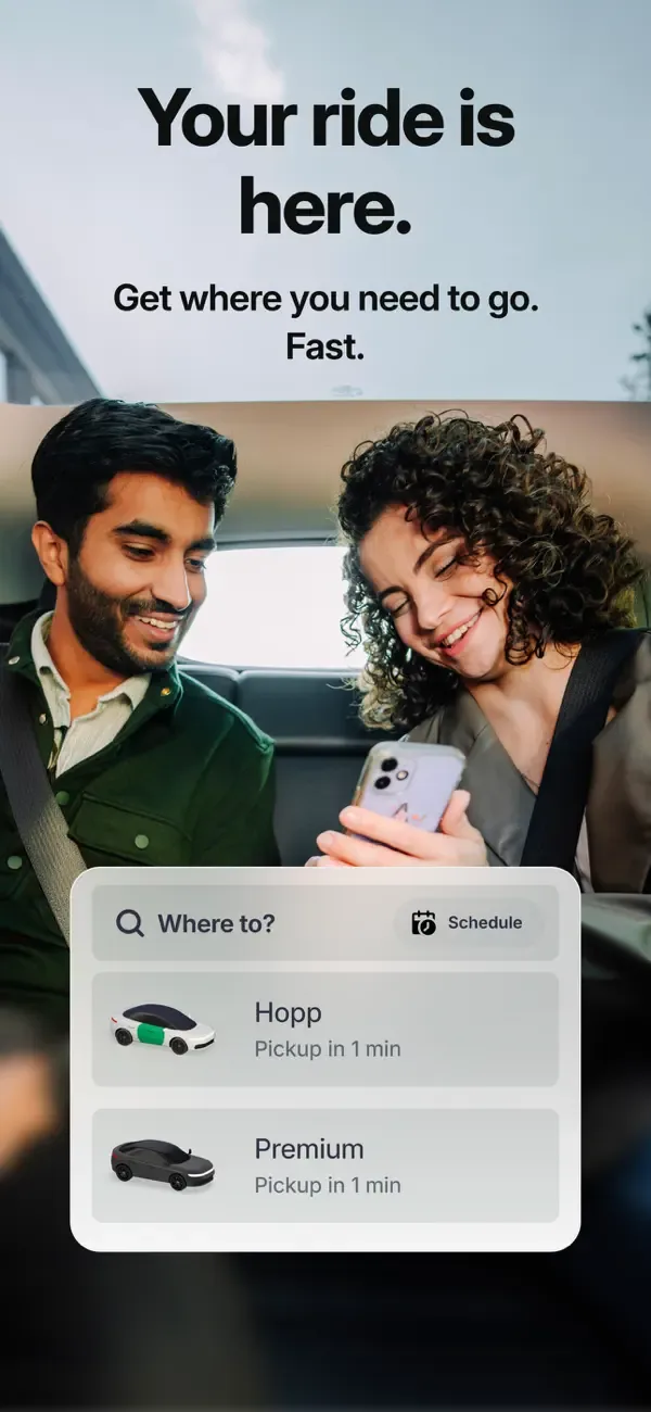 Hopp: Get a Ride screenshot 3