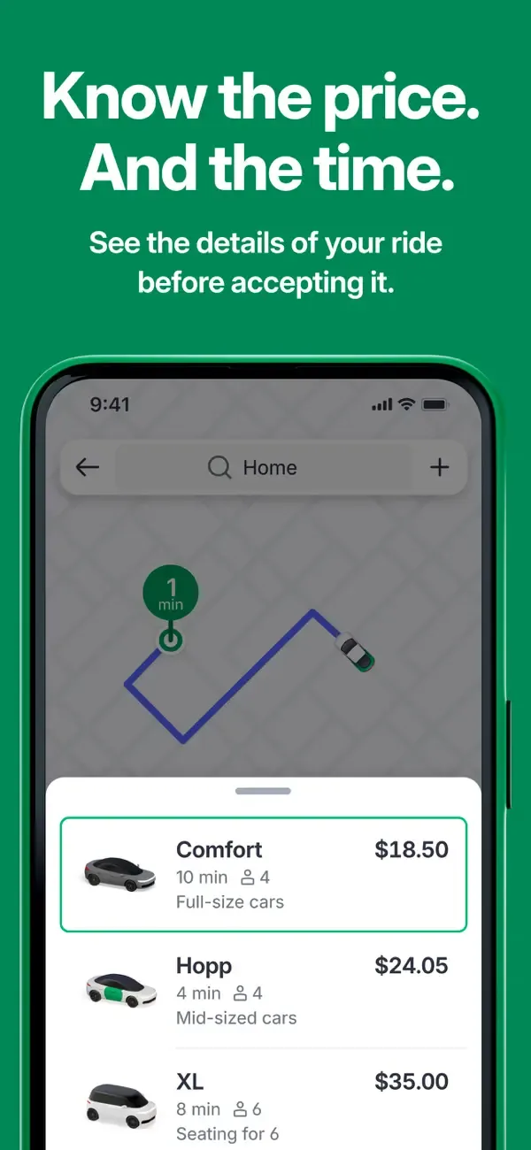 Hopp: Get a Ride screenshot 4