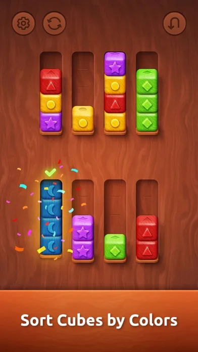 Colorwood Sort Головоломка screenshot 1