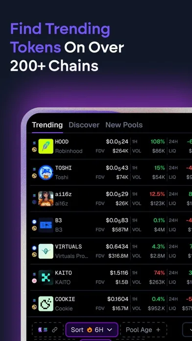 GeckoTerminal: DEX Трекер screenshot 2