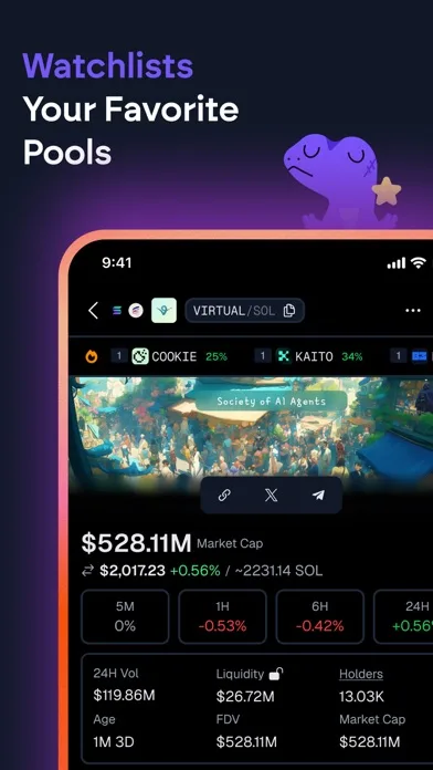GeckoTerminal: DEX Трекер screenshot 5