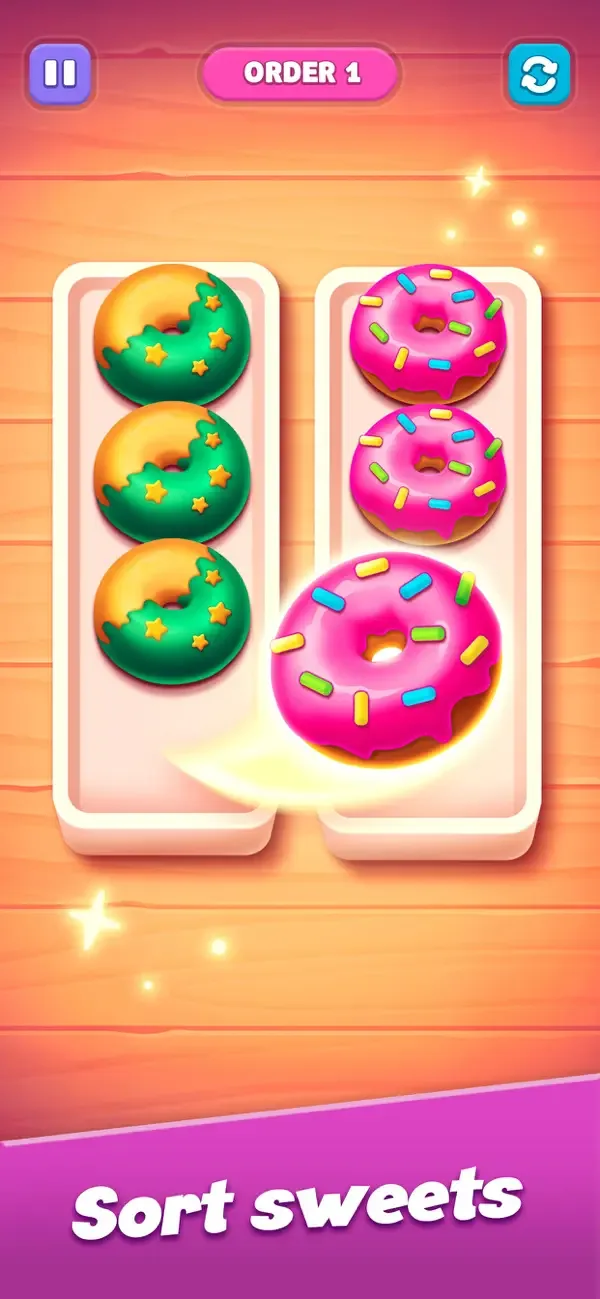 Sweet Sort - Игра Cортировка screenshot 1