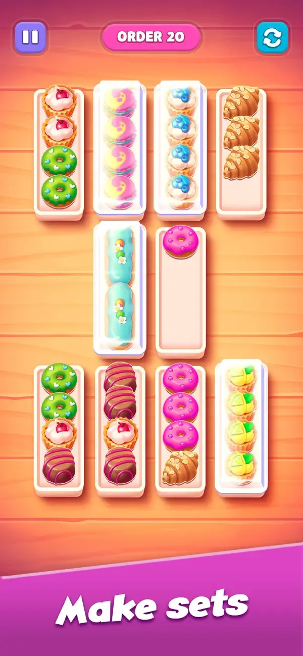 Sweet Sort - Игра Cортировка screenshot 3