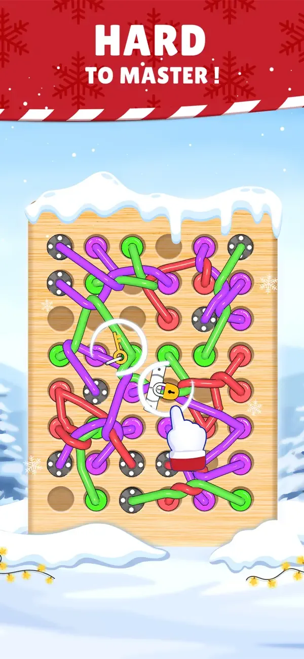 Woody Untangle Rope 3D Puzzle screenshot 5
