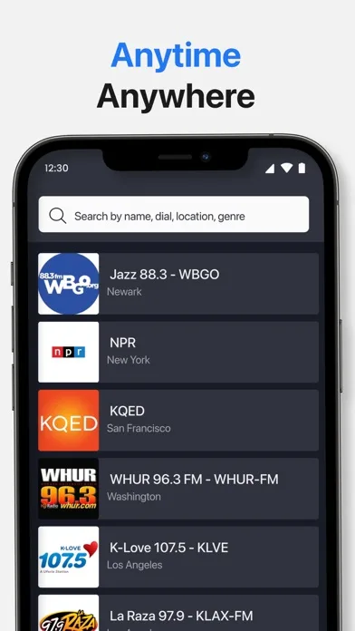 Radio App: Free FM AM Stations screenshot 2