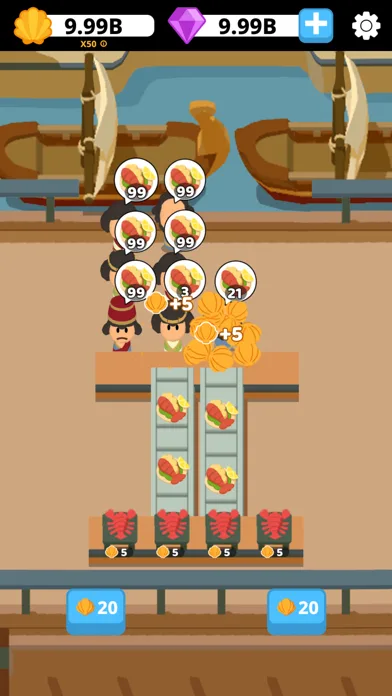 Idle Eras Bar: Food Tycoon screenshot 4