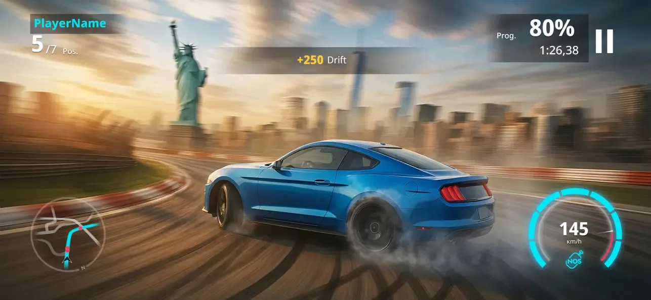 Nitro Rush: Гонки на Машинах screenshot 2