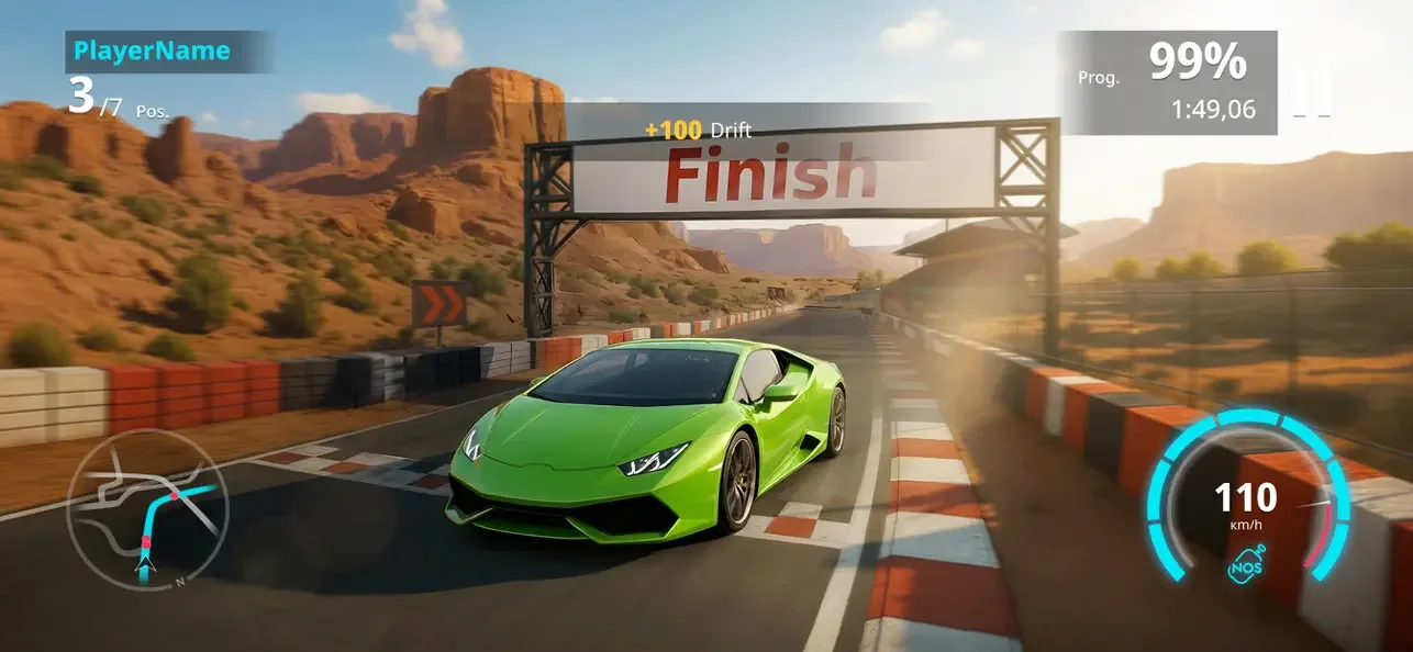 Nitro Rush: Гонки на Машинах screenshot 3