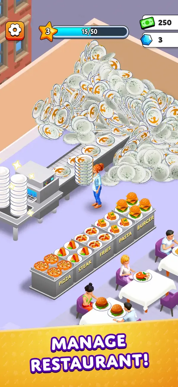 Suzy's Juego de restaurante screenshot 1