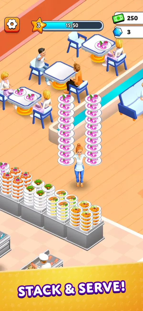 Suzy's Juego de restaurante screenshot 2