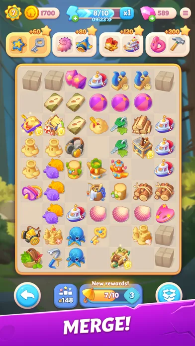 Merge Adventure: Travel Town screenshot 3