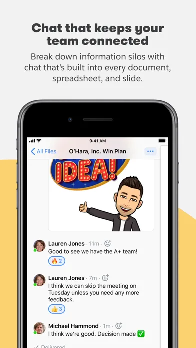 Quip screenshot 3