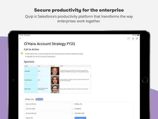 Quip screenshot 5