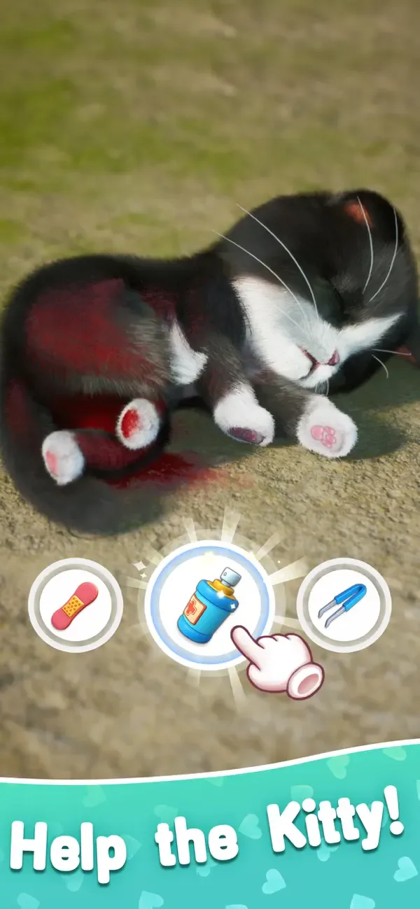 Kitten Match 3D screenshot 1