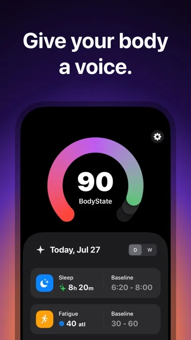 BodyState: Монитор Энергии screenshot 1