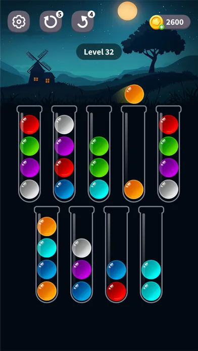 Ball Sort Juego de Color screenshot 2