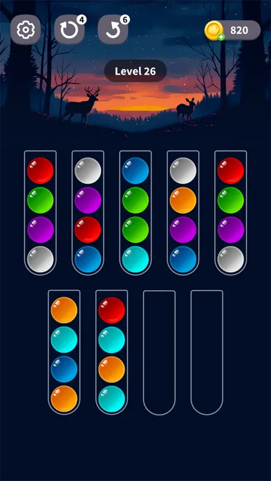 Ball Sort Juego de Color screenshot 3