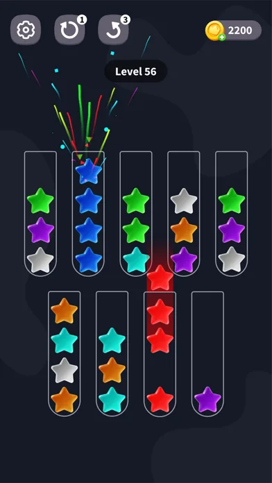 Ball Sort Juego de Color screenshot 4