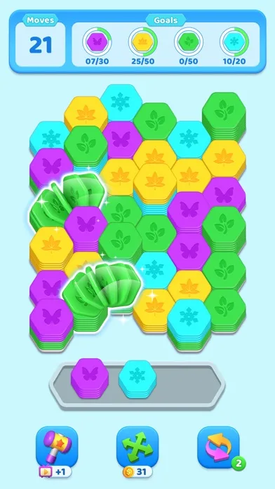 Hexa Up! screenshot 1