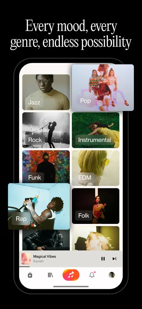 Song lyrics AI generator: Suno screenshot 4