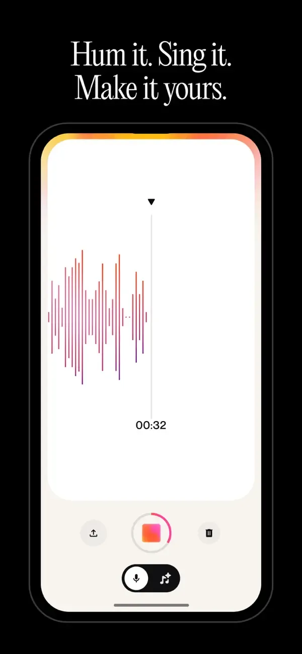 Song lyrics AI generator: Suno screenshot 5