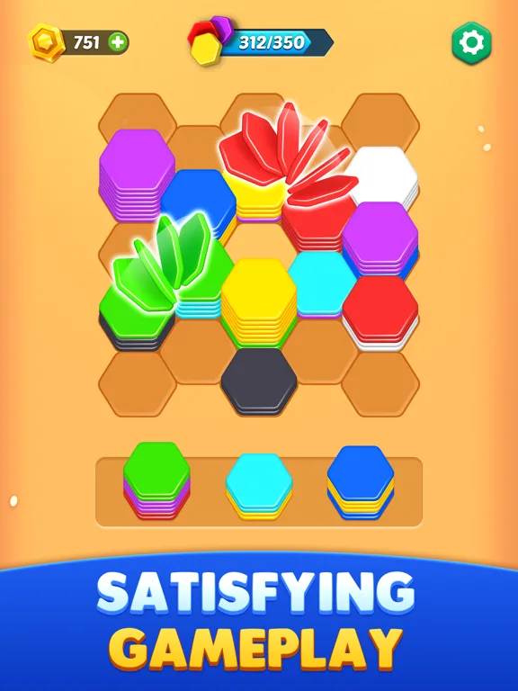 HexaGo - Rра Hа Cортування screenshot 3